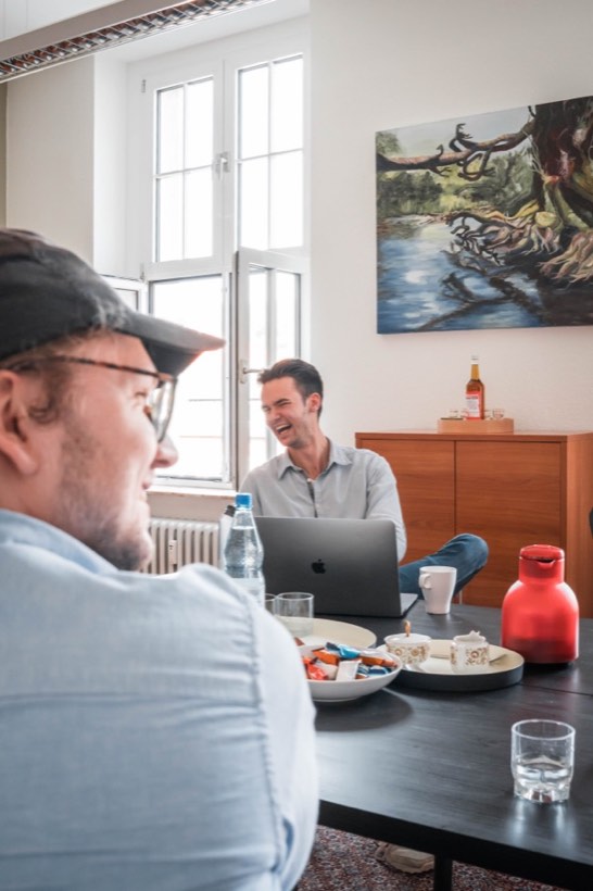 Das sorum-Team im Büro in Hann. Münden